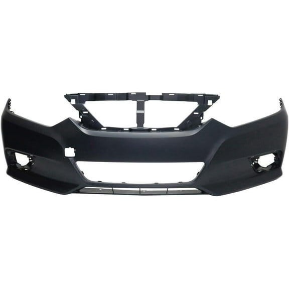 Suitable for Front Bumper Cover Fascia Compatible with 2016-2018 Nissan Altima SL/SR/S/SV/S8 - New Primed Design with Fog Light Holes (No Sensor Holes) - NI1000311 620229HS0H