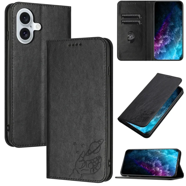Suitable for Huawei Nova 12I flip phone case, Luxury PU leather wallet phone case, hidden