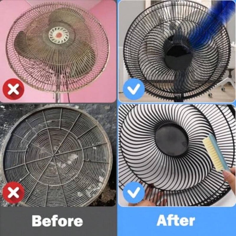 Suitable for Multiple Floor Surfaces Cleaning Brush Tools Set10 Pcs Fan ...