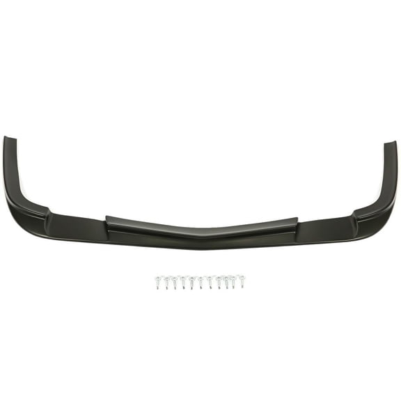 Suitable for ZR1 Style Front Bumper Lip for 1997-2004 Chevy Corvette C5 | Black PU Chin Spoiler Protector | Air Dam Diffuser Add-On Compatible with 1998-2001 Models