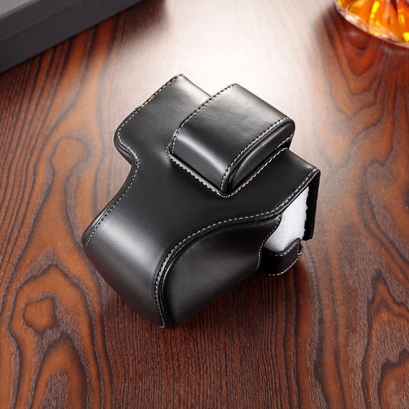 Suitable for compatible withSuitable for compatible with Canon M50 Camera Bag M50 II M62 M100 M200 R50 R10 Leather Case Protective Case Photography Bag
