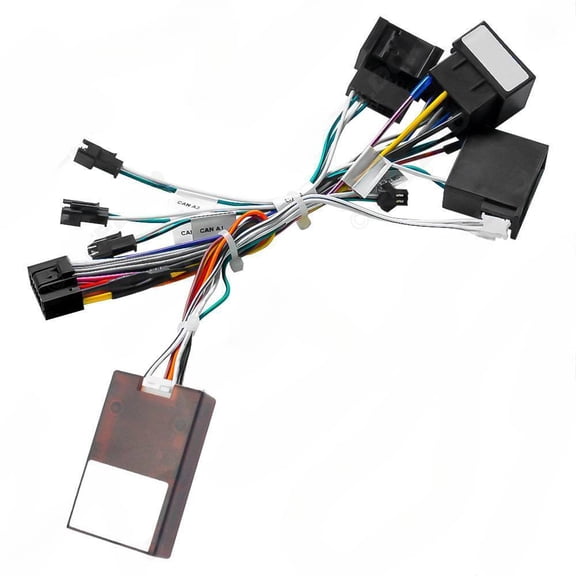 Suitable for 01-06 Mercedes Benz W209/W203 Android large screen navigation power cord modification line CANBUS protocol box