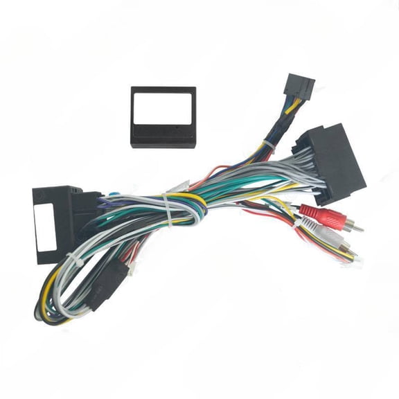 Suitable for 04-09 Peugeot 407 modified wiring harness large screen machine Android navigation tail line 16P power cord protocol box