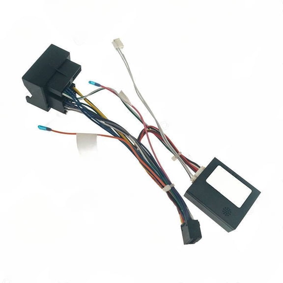 Suitable for 08-16 Mercedes Benz E-Class W211/W220 modified Android large screen navigation power cord+protocol box