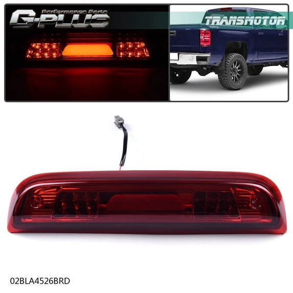 Suitable for 14-18 Chevrolet Silverado GMC Sierra LED rear 3Rd third brake light-