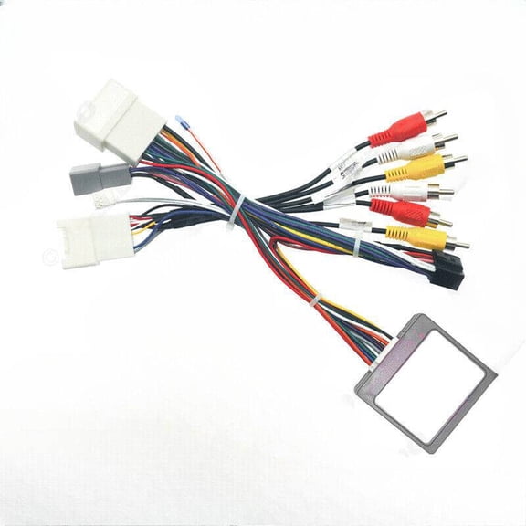 Suitable for 14-20 Mitsubishi Pajero/Outlander Android large screen host power cord, navigation tail cable protocol box