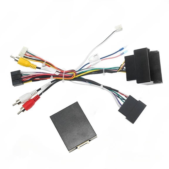 Suitable for 16-20 Great Wall Haval H9 Android large screen machine power cord 16 pin modified tail cable+protocol box
