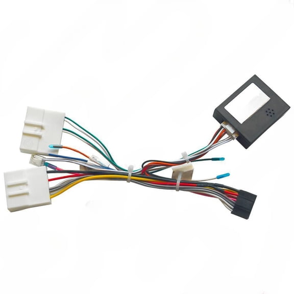 Suitable for 16 models of Mercedes Benz Smart Android large screen navigation modification power cord tail line Canbus protocol box