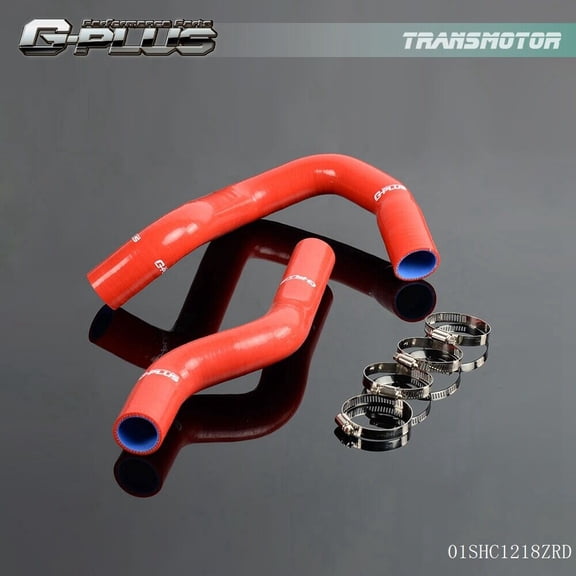 Suitable for 1968-1979 Ford F100/F150/F250 Mustang silicone radiator hose red-