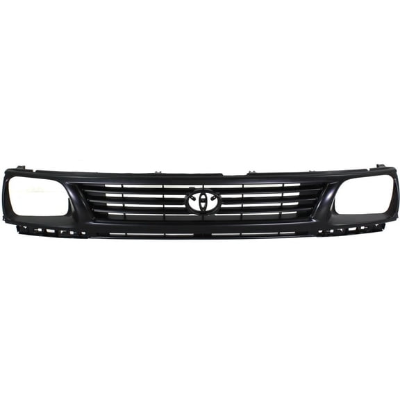 Suitable for 1995-1996 Toyota Tacoma Grille Assembly - Gray Shell with Black Insert for 2WD Models