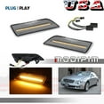 thumbnail image 1 of Suitable for 2006-2011 Benz W219 CLS grade transparent amber LED front corner side marker light-, 1 of 3