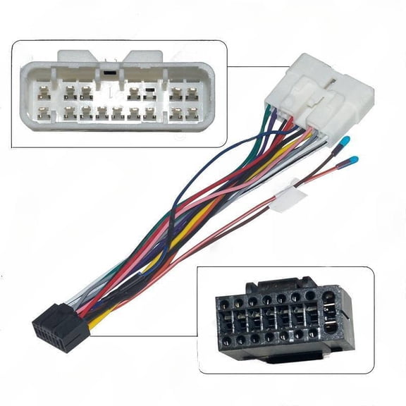 Suitable for 2008-2011 Suzuki/Isuzu D-MAX Android large screen navigation power cord 16P modified tail line
