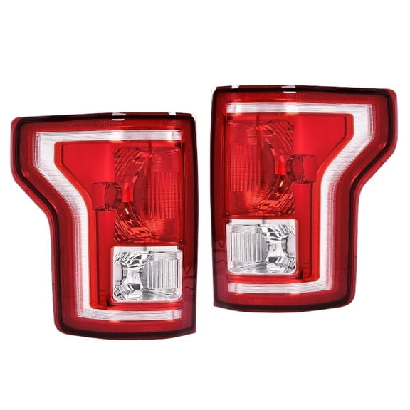 Suitable for 2015-2017 Ford F-150 Tail Lights Housing - Driver & Passenger Side Compatible Taillights Replacement