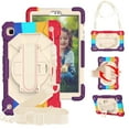 thumbnail image 1 of Suitable for 2021 shoulder strap Samsung TABA7liteT220/T220 rotating hand support three-proof bracket anti-fall silicone sleeve, 1 of 4