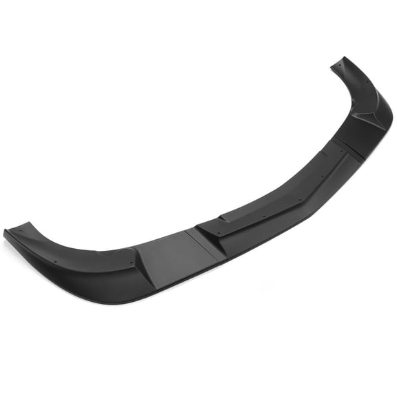 Suitable for 3-Piece Front Bumper Lip Splitter for 2005-2013 Corvette C6 Base Models - ZR1 Style Under Chin Spoiler - Matte Black Finish