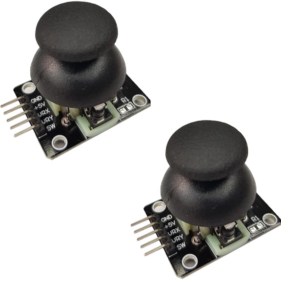Suitable for 32, 8266, Raspberry Pi joystick module - robot and project analog control stick, 2 pieces set