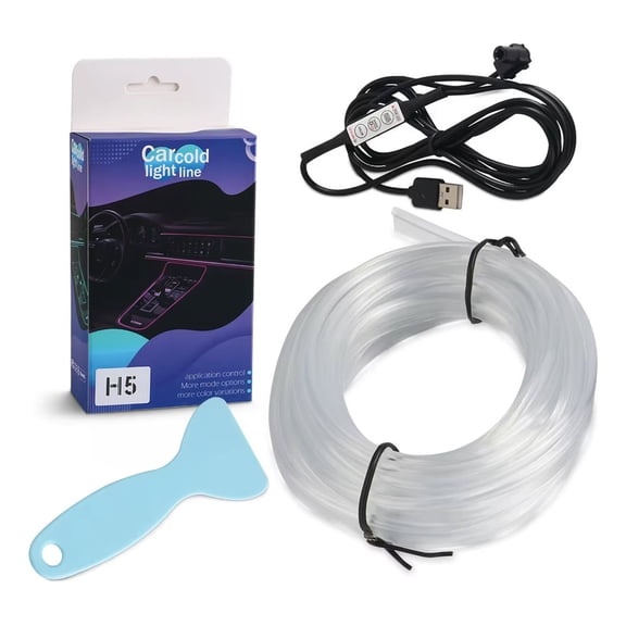 Suitable for 5M USB 5V RGB Car Interior Light Strip