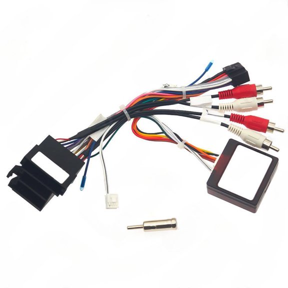 Suitable for 8-13 Fiat Doblo modification line, Android large screen navigation, 16P power cord protocol box