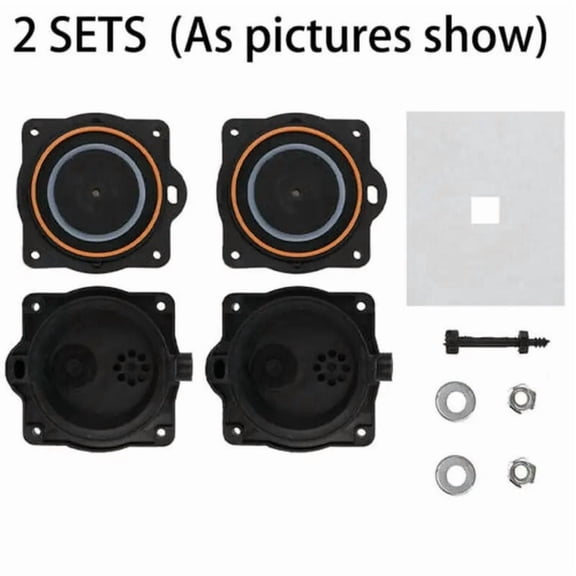 Suitable for Air Pump Diaphragm Rebuild Repair Kit for Hiblow HP-60 HP-80 Septic Air Pump 80PD000040 2PCS