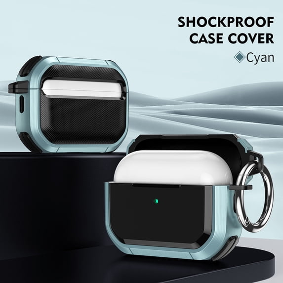 Suitable for AirPods Earphone Case Protective Case 2-in-1 Titanium Alloy