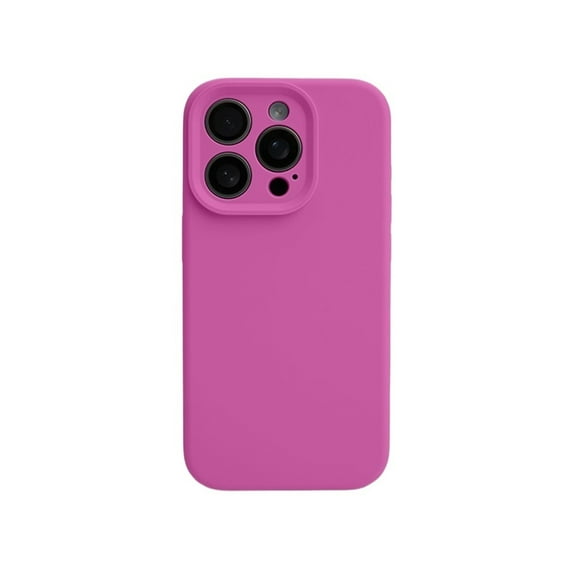 Suitable for Apple 16promax liquid silicone phone case skin feel all inclusive iPhone 15 anti drop solid color protective case