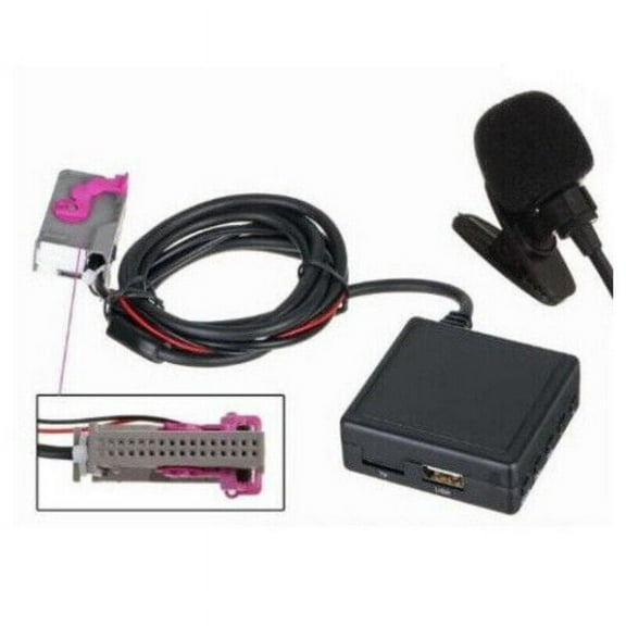 Suitable for Audi A3 A4 A6 A8 car HIFI audio Bluetooth microphone AUX radio adapter