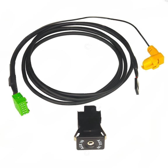 Suitable for Audi MMI 3G A6L/A4L/Q5/Q7/A5/S5/TT AMI AUX interface socket adapter cable