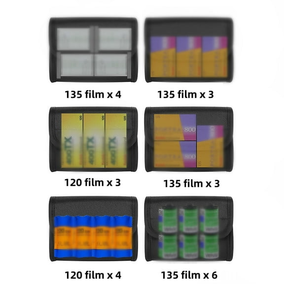 Suitable for Camera Film Anti-X-Ray Film Storage Bag Shielding Lead Film Storage Bag