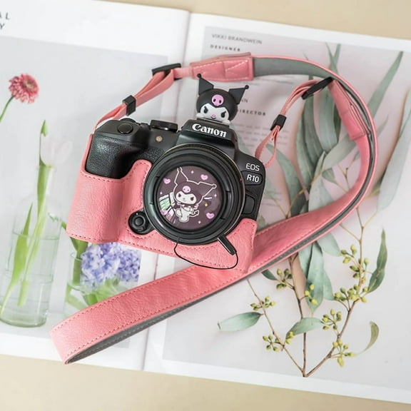 Suitable for Canon R50 R100 Camera Bag R10 R50V Protective Case R7 Leather Case R8 RP Protective Shell 200 DR5 R62 Accessories