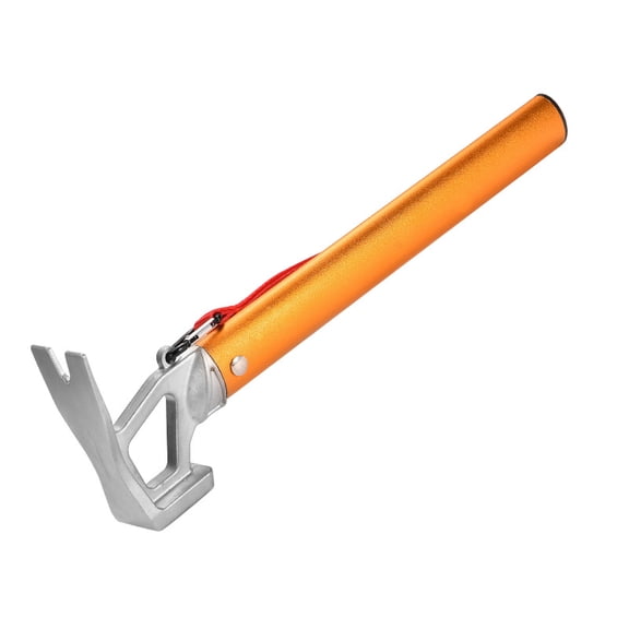 Suitable for Compatible with Outdoor Multi-Function Tool Camping Tent Peg Hammer Engineer Field Survival Equipment Cast Iron Stainless Steel Hammer