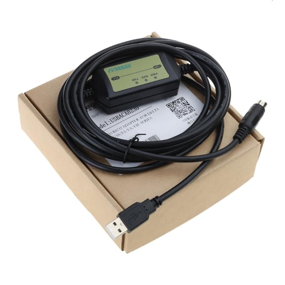 ANXPTIME USB-ACAB230 for Delta PLC Programming Cable For USB-DVP ES EX EH EC SE SV SS