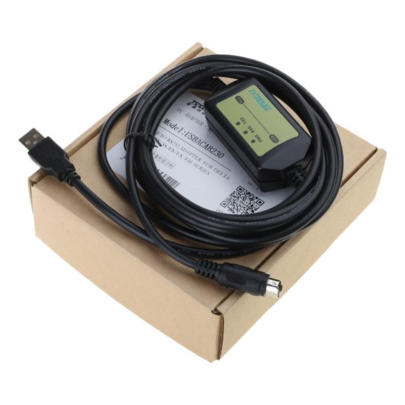Suitable for Delta PLC Programming Cable DVP ES EX EH EC SE SV SS Series Data