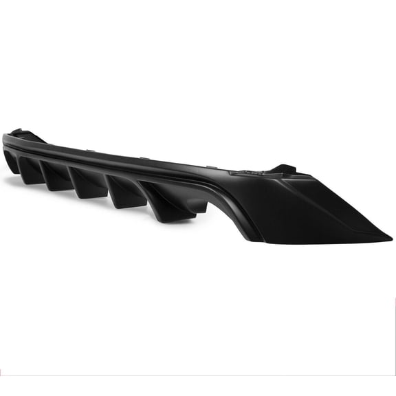 Suitable for F-Sport Style Rear Bumper Lip Diffuser for 2014-2016 Lexus IS250, IS350, IS200T Durable Black ABS Plastic Spoiler Splitter