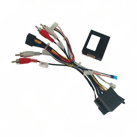 Suitable for Fiat Duobao/Fiat 500L/Doblo Android Navigation 16P Modification Cable Power Cable Protocol Box
