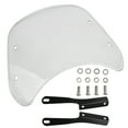 thumbnail image 1 of Suitable for For Honda Mounting Bracket Motorcycle Retro Windscreen Deflector Cover 5-7 inch Universal Motos Modified Parts Front Windshield, 1 of 5