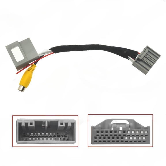 Suitable for Honda 24Pin original car host with reverse camera video input line and car rearview reverse line