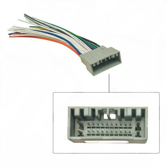 Suitable for Honda Lingpai/RV/Gorilla/Jingrui CD/DVD modification cable, power cable, speaker cable, tail cable, full pin