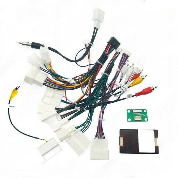 Suitable for Lexus GX470 high-end/Toyota domineering top configuration modification line 16P navigation power cable+protocol box