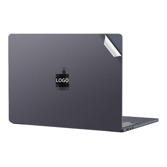 Suitable for MacBook Air 13.6-inch Apple Notebook Shell Sticker for Apple Laptop A2681 grey