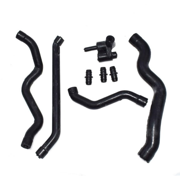 Suitable for Mercedes crankcase ventilation intake breathing hose set 8 pieces -
