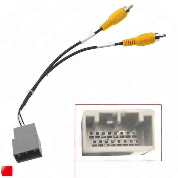 Suitable for Mitsubishi Pajero AV output line, reverse line, tail line, plug line, RCA reverse camera, video cable