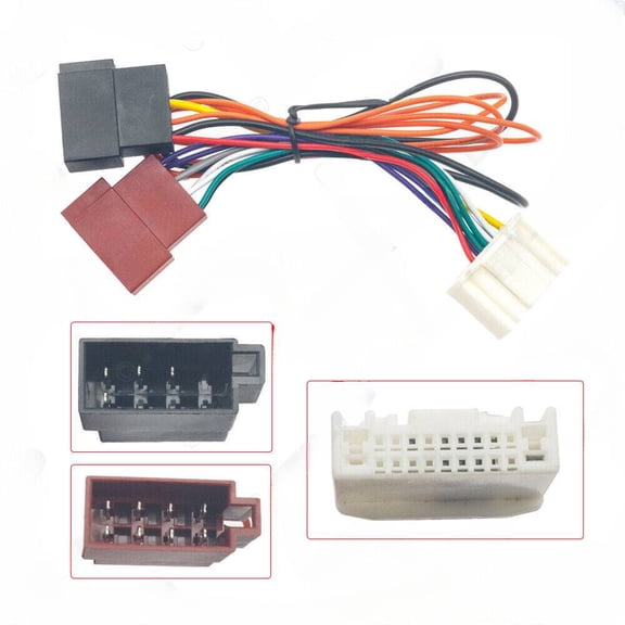 Suitable for Nissan/Subaru/Opel Movano audio and video modification line, power line, car ISO line, CD player tail line