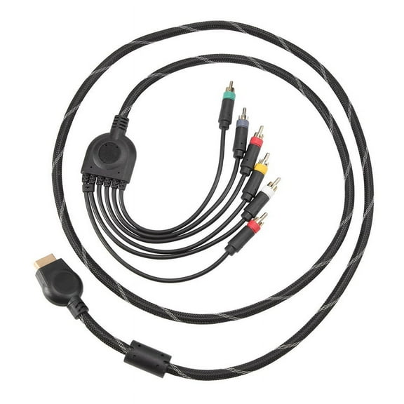 Suitable for PS2/ Component Cable 1.8M Suitable for PS 2/3 High Resolution Game Cable Accessories