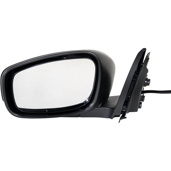 Suitable for Paintable Driver Side Mirror Replacement for Infiniti G37 Coupe (2008-2013) - Non-Heated, Compatible with Non-Premium Package Models