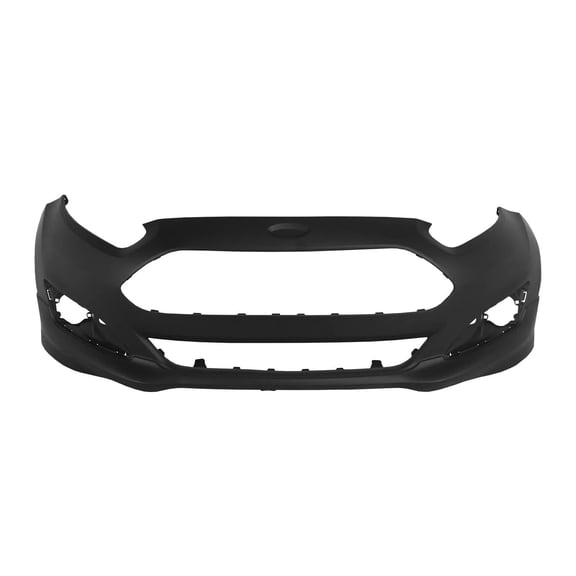 Suitable for Primered Front Bumper Cover for 2014-2018 Ford Fiesta Sedan & Hatchback - Compatible with Models 14-16, Part Number FO1000692