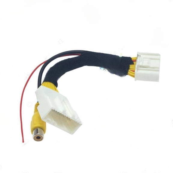 Suitable for Renault C24 dual head car audio and video modification line RCA reverse rearview video input line
