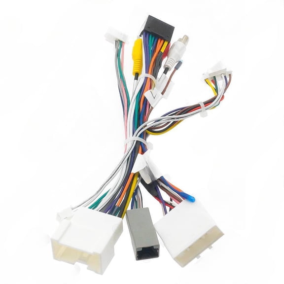 Suitable for Renault Karbin/Duster/Correga/CLIO modification line Android navigation 16p power cord protocol box