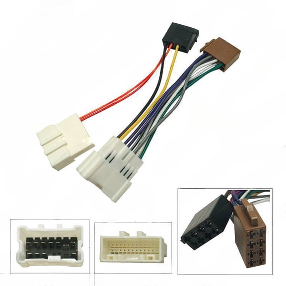 Suitable for Renault Karbin Logan/Sandero/Duster car ISO audio modification cable, power adapter cable