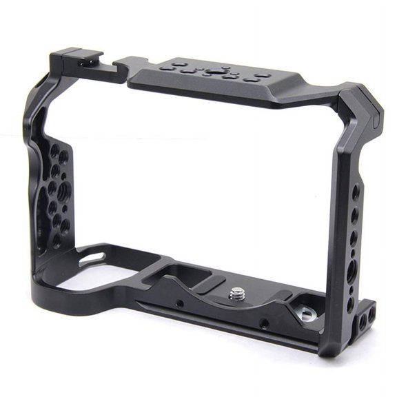 Suitable for S5 Camera Cage Vertical Shot Protection Frame S5 SLR Photography Expansion Fill Light Kit,1 x Camera Cage Rig Stabilizer,black