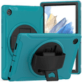 thumbnail image 1 of Suitable for Samsung Tab A8 10.5 inch protective cover X200/X205 three-proof tablet all-inclusive rotating protective cover blue, 1 of 4